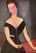 Amedeo Modigliani, Portrat der Frau van Muyden